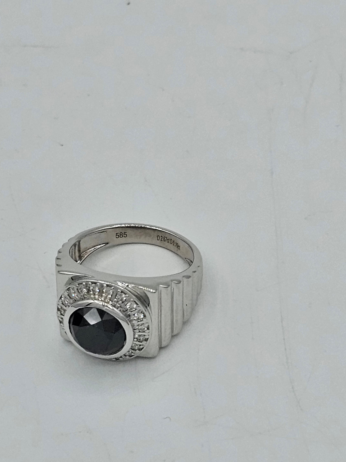 The Midnight Sovereign | 2.67ct Black Diamond Men’s Ring