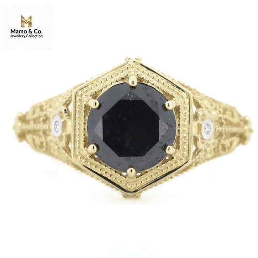 Midnight Bloom Ring