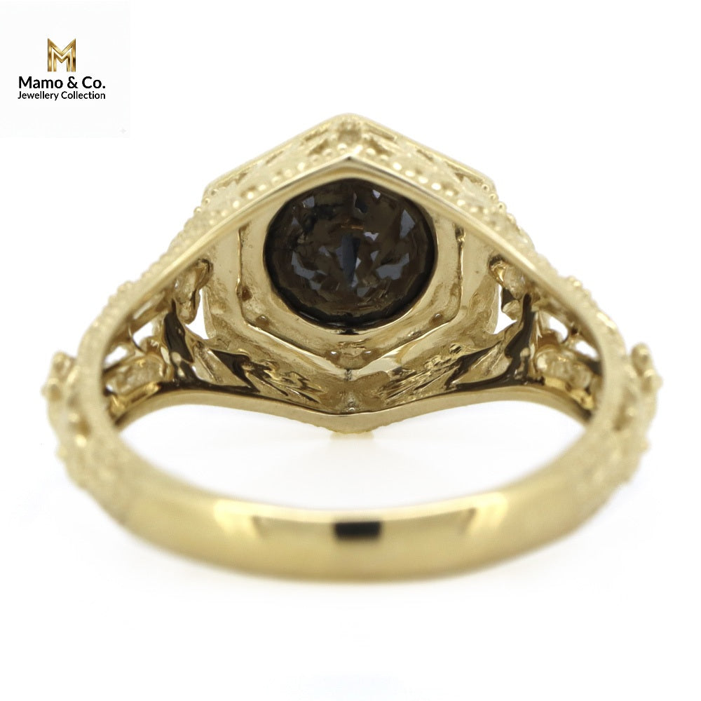 Midnight Bloom Ring