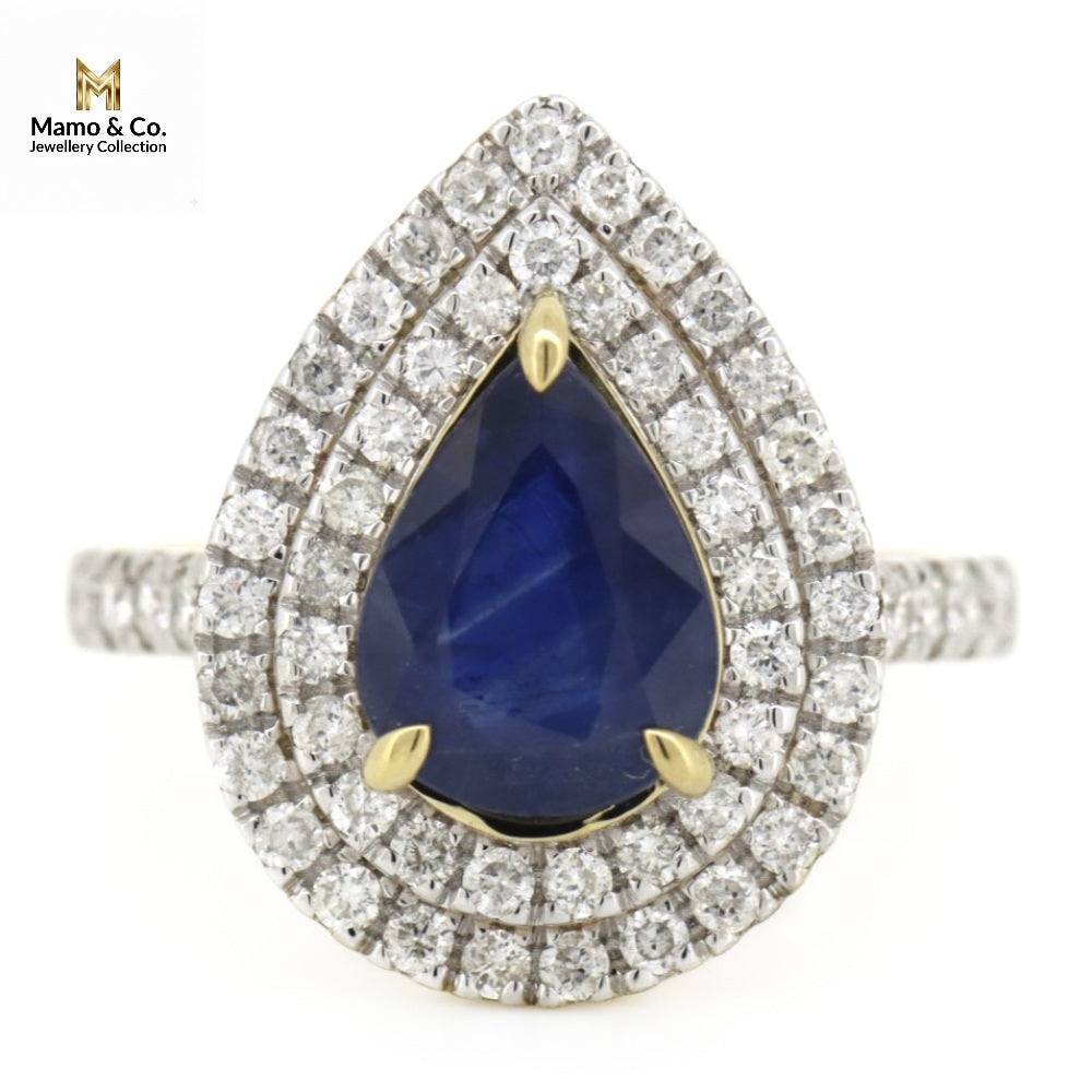 The Royal Sapphire Teardrop