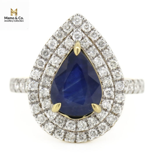 The Royal Sapphire Teardrop