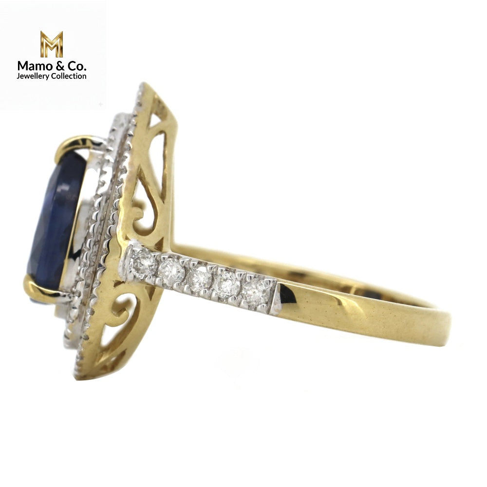 The Royal Sapphire Teardrop