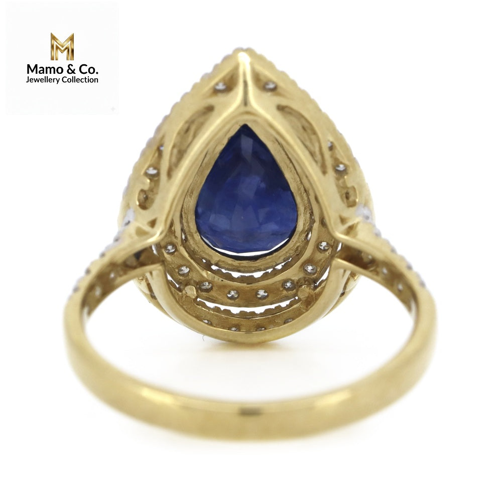The Royal Sapphire Teardrop