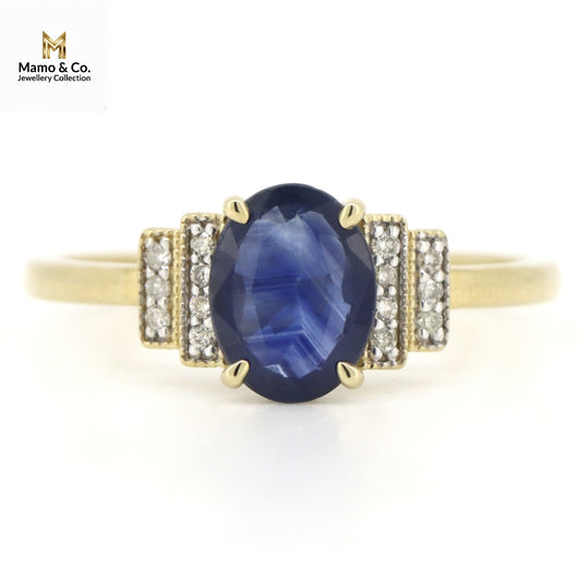 The Midnight Sapphire Deco