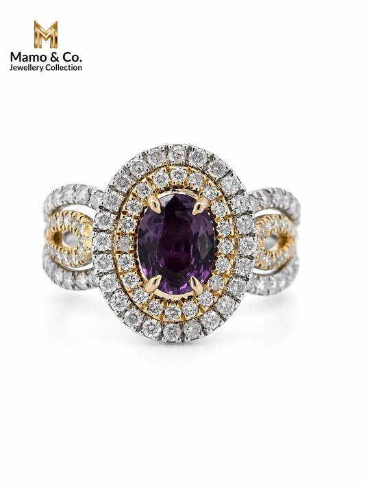 The Rosé Sapphire Crown
