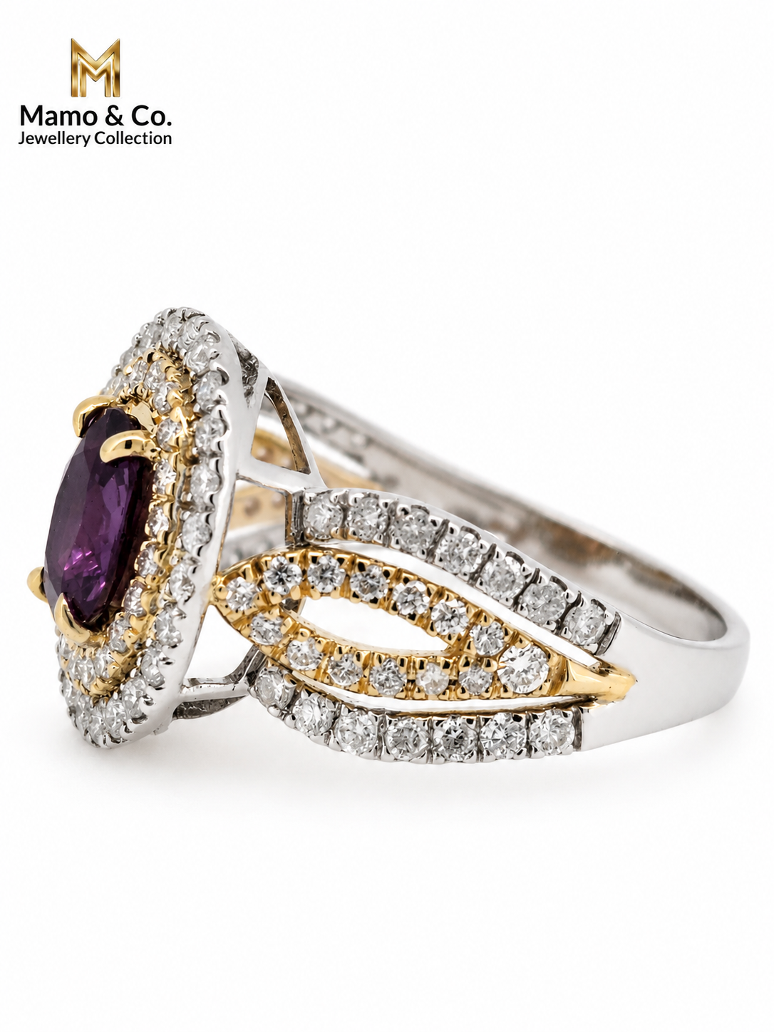 The Rosé Sapphire Crown